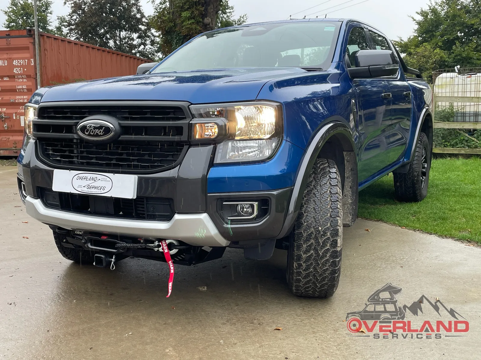 Ford Ranger build by Overland Services
