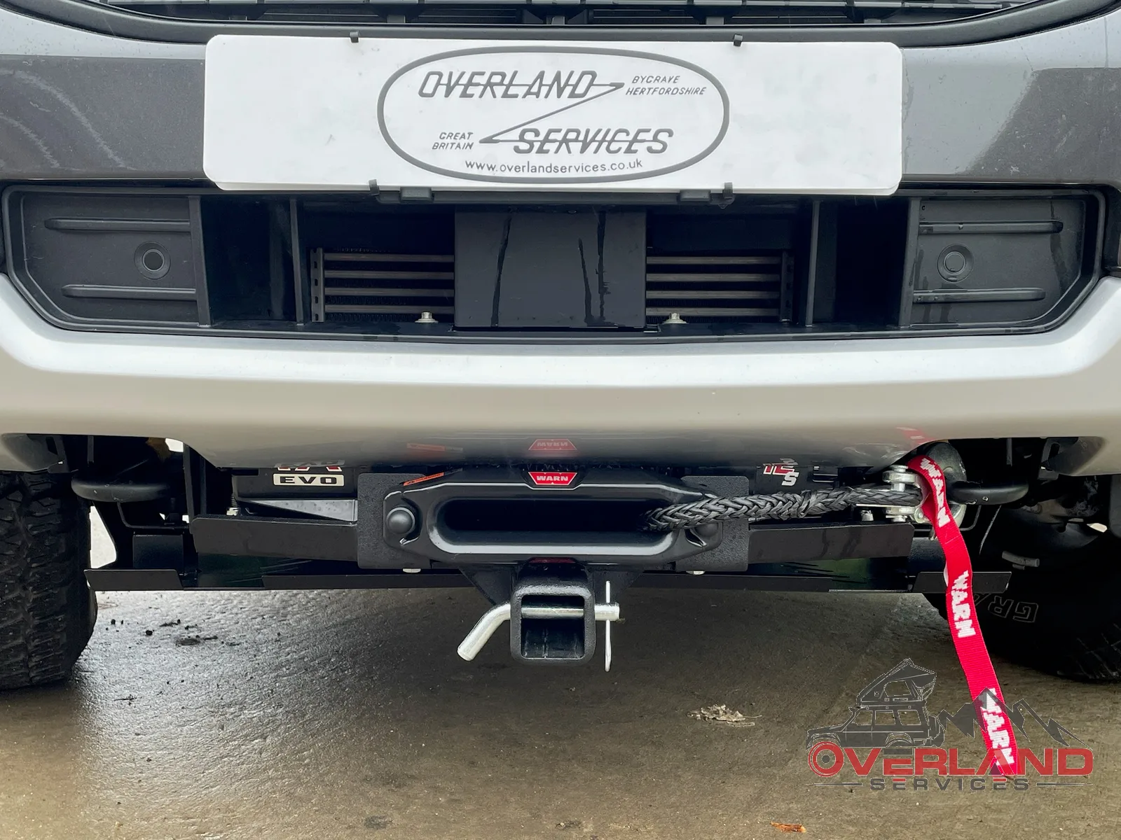Ford Ranger build by Overland Services