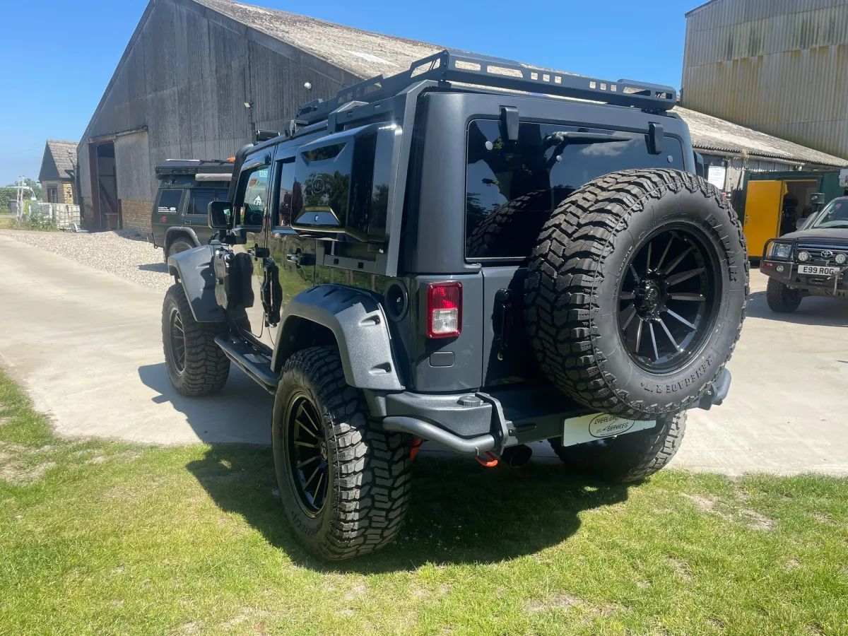 Jeep Wrangler build by Overland Services