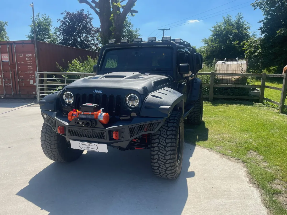 Jeep Wrangler build by Overland Services