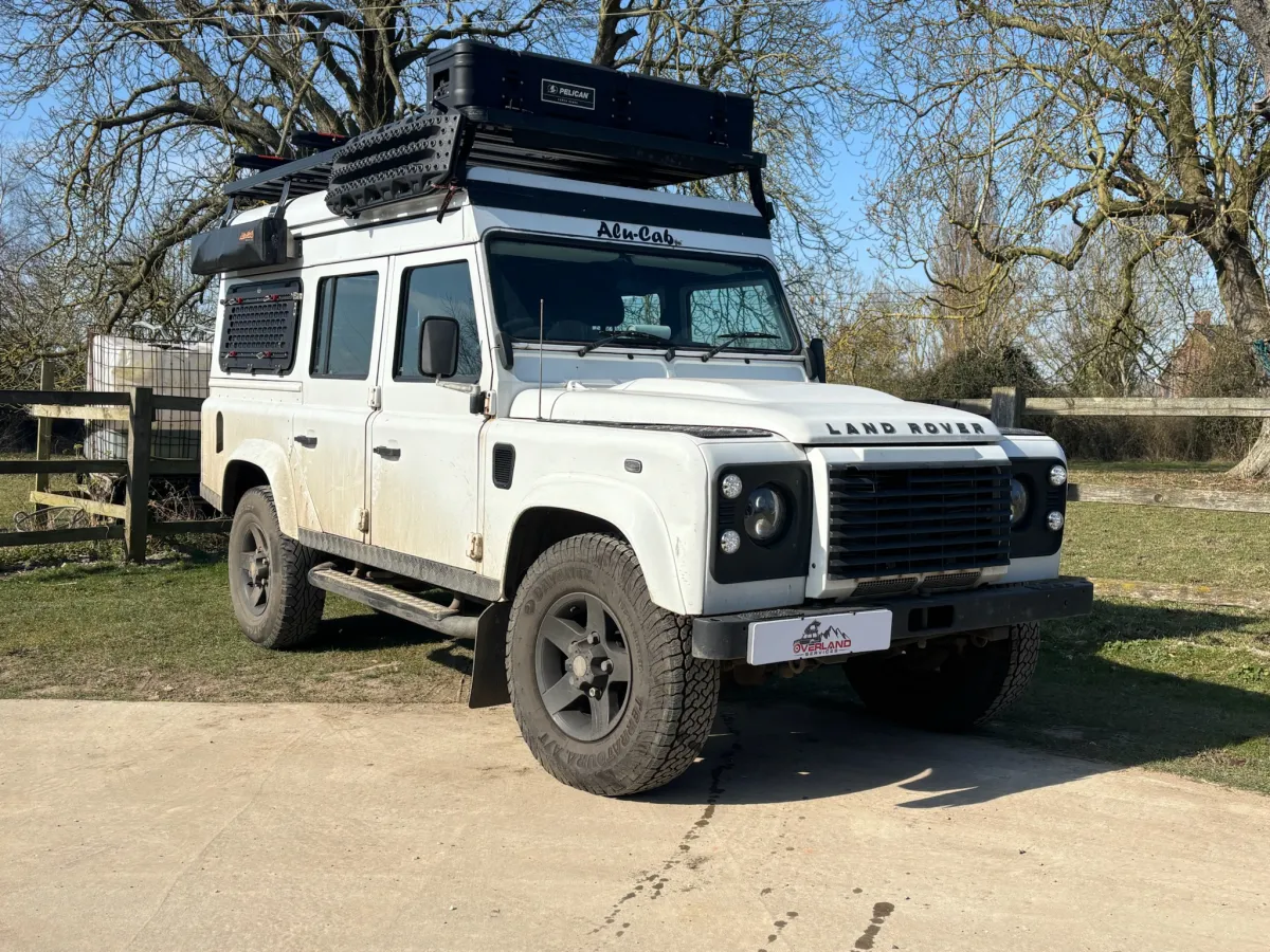 Land Rover Defender 110 build by Overland Services