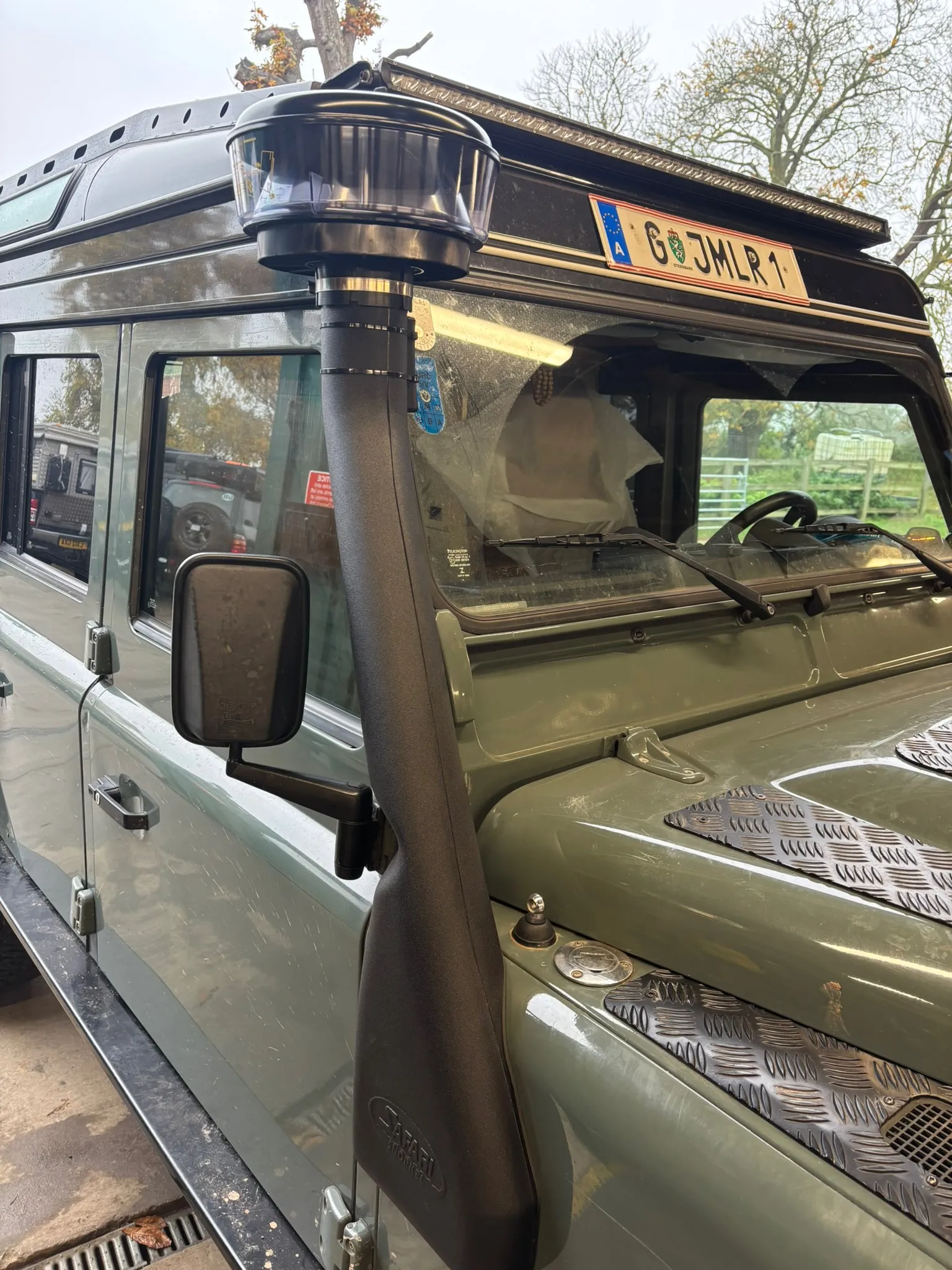 Land Rover Defender 110 build by Overland Services