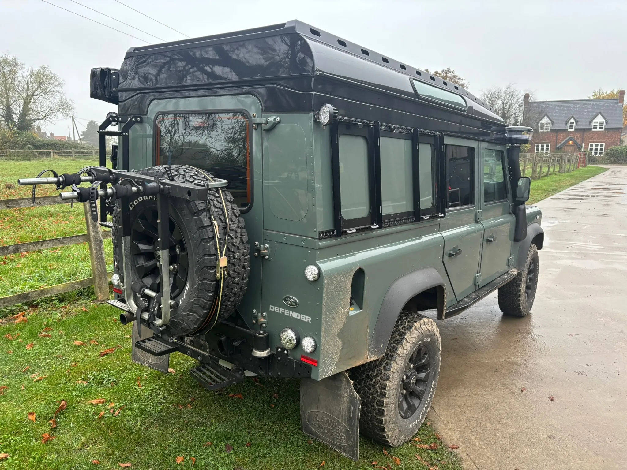 Land Rover Defender 110 build by Overland Services