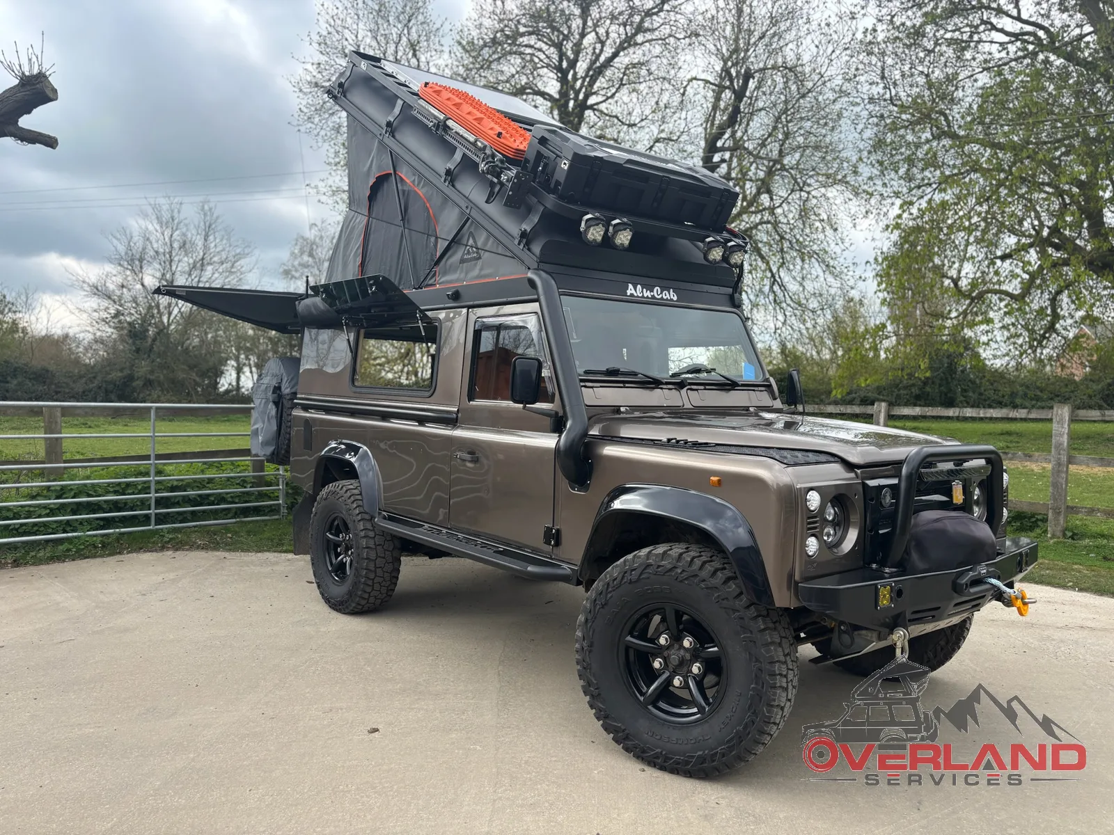 Land Rover Defender 110 build by Overland Services