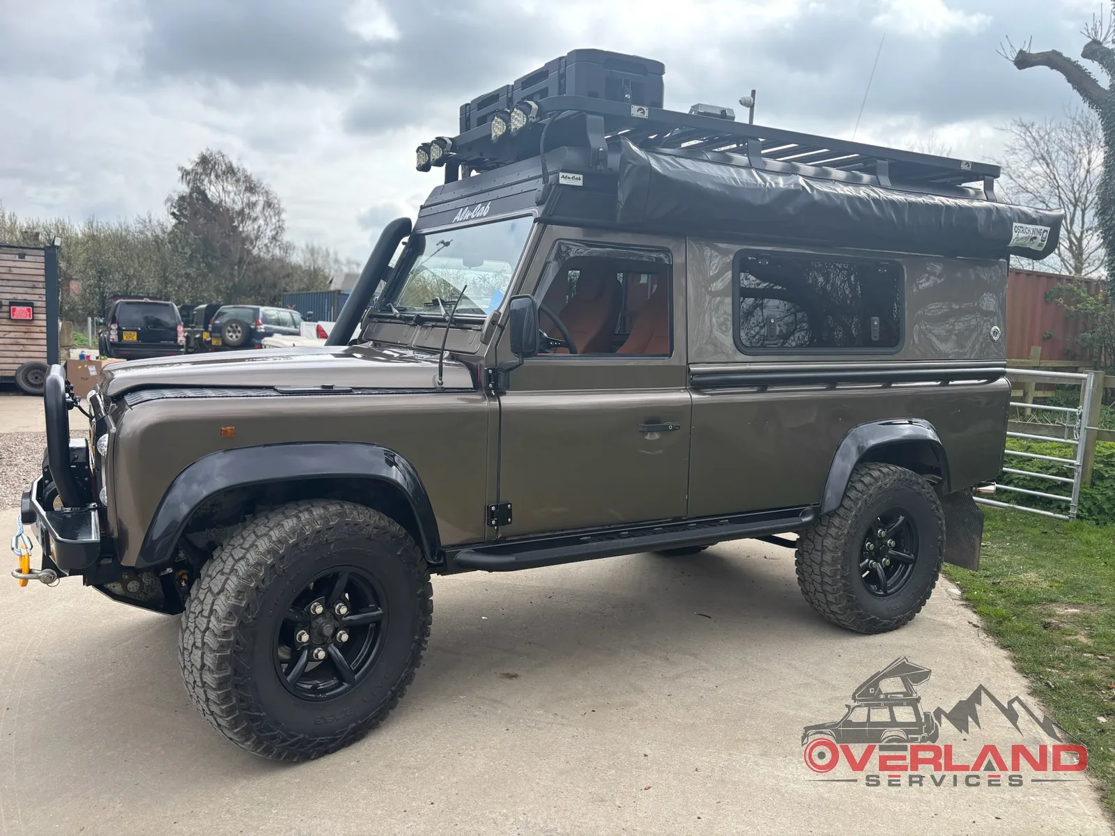 Land Rover Defender 110 build by Overland Services