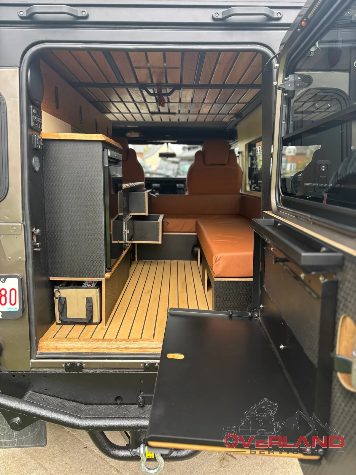 Land Rover Defender 110 build by Overland Services