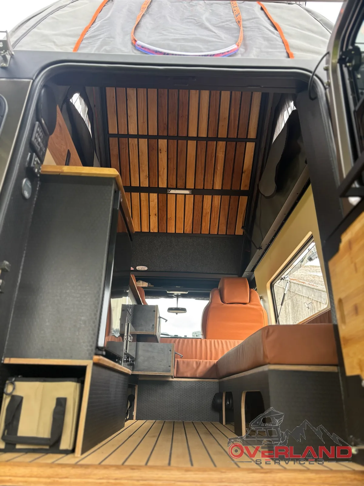 Land Rover Defender 110 build by Overland Services