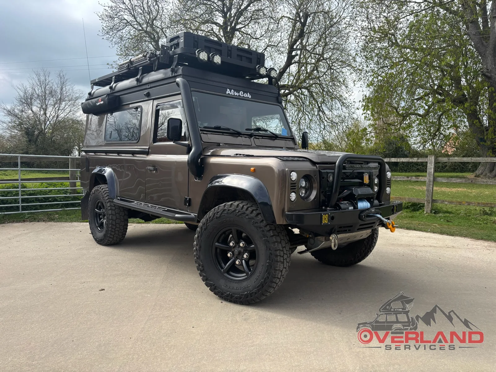 Land Rover Defender 110 build by Overland Services