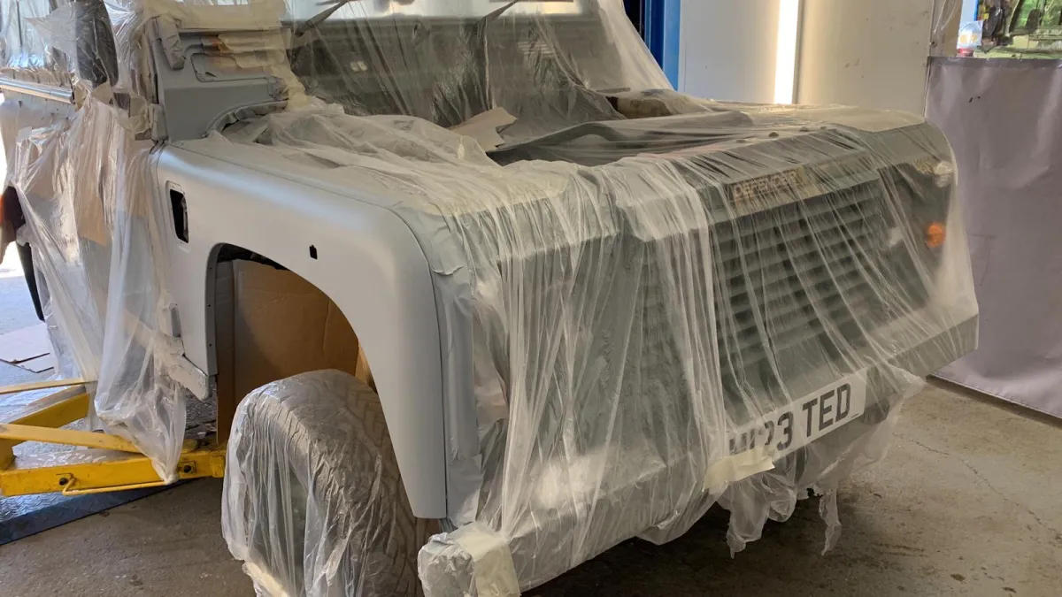 Land Rover Defender 90 build by Overland Services