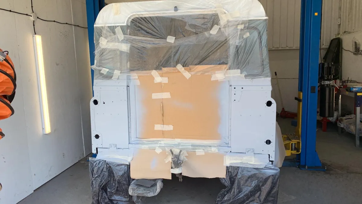 Land Rover Defender 90 build by Overland Services