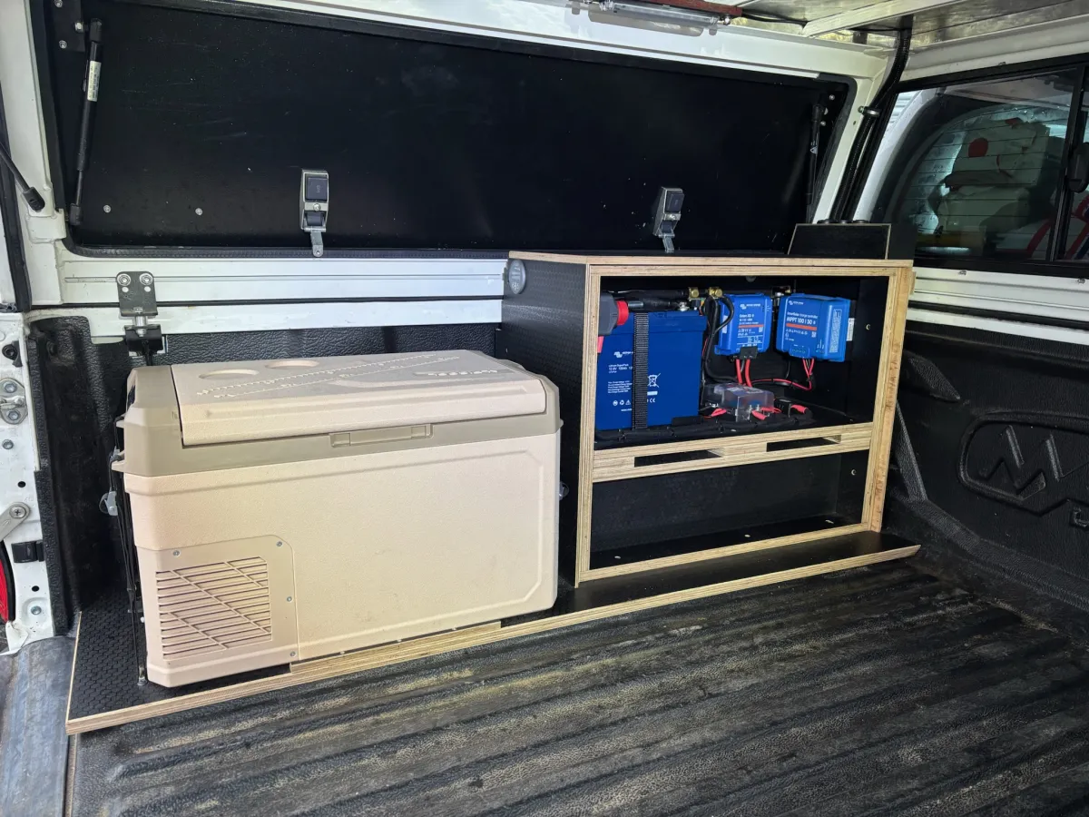 Toyota Hilux build by Overland Services