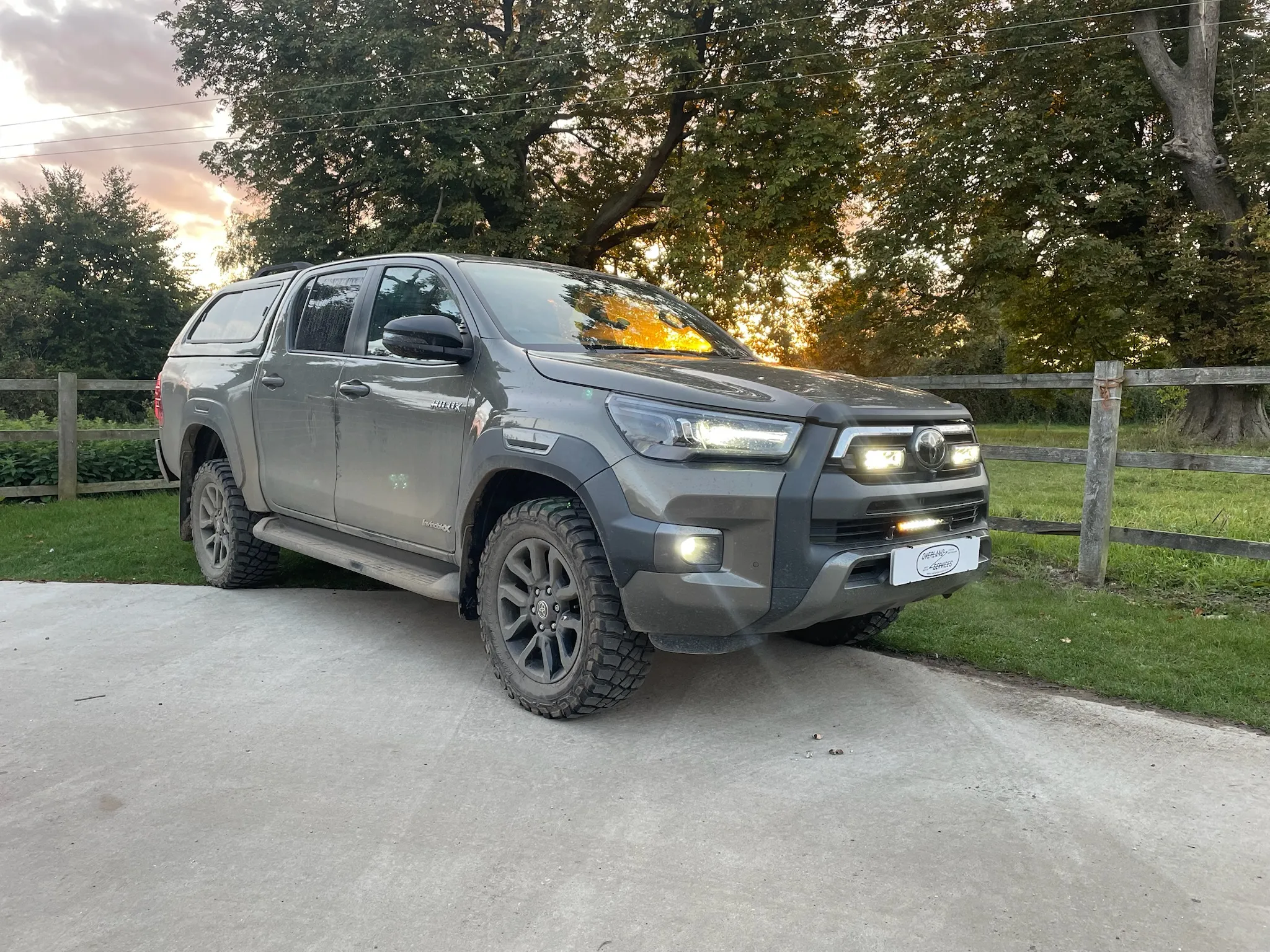 Toyota Hilux build by Overland Services