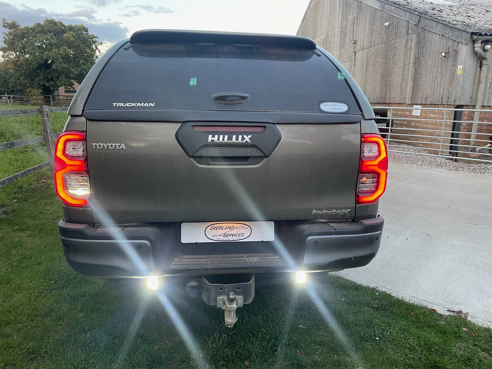 Toyota Hilux build by Overland Services