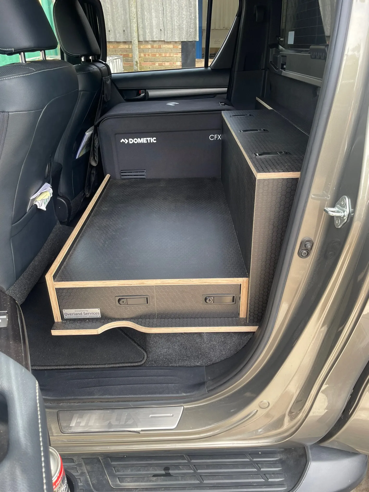 Toyota Hilux build by Overland Services