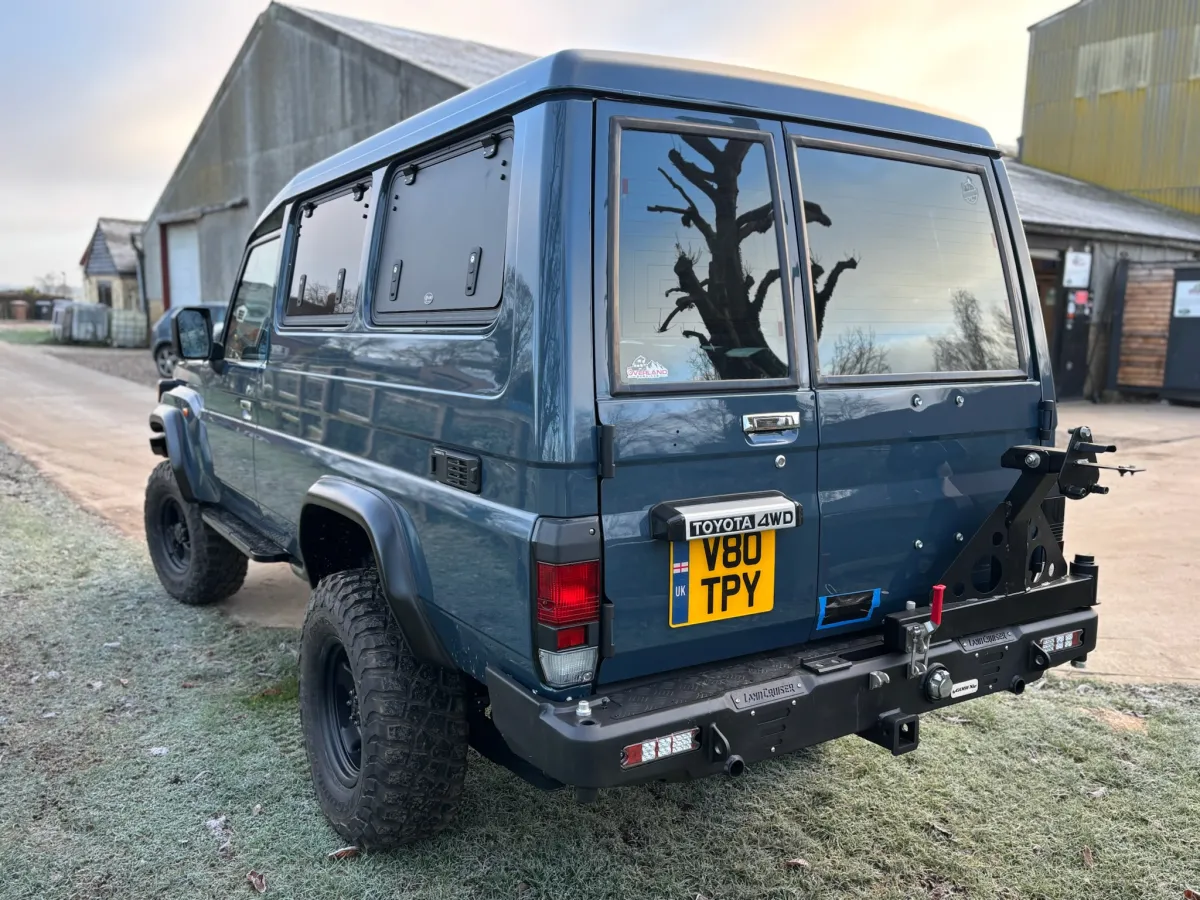 Toyota Landcruiser 76 Troopy build by Overland Services