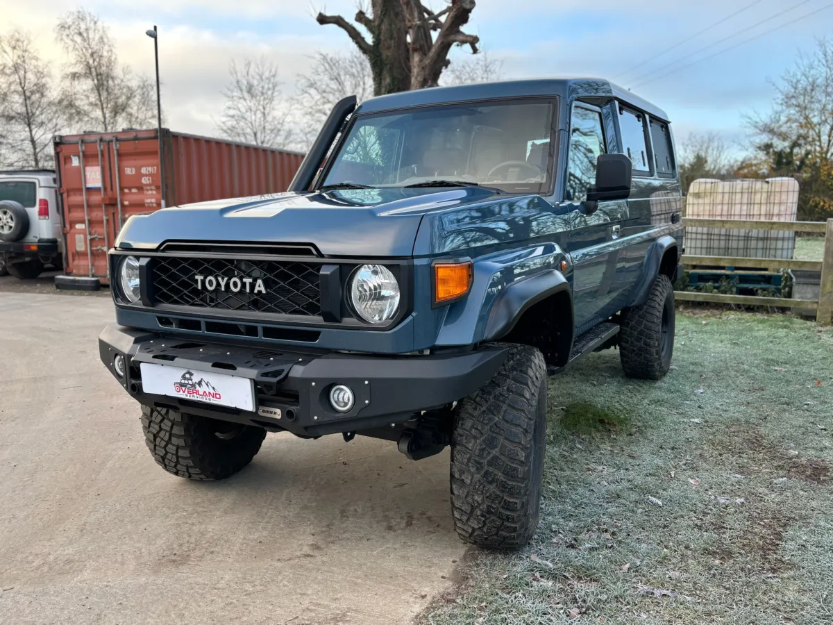 Toyota Landcruiser 76 Troopy build by Overland Services
