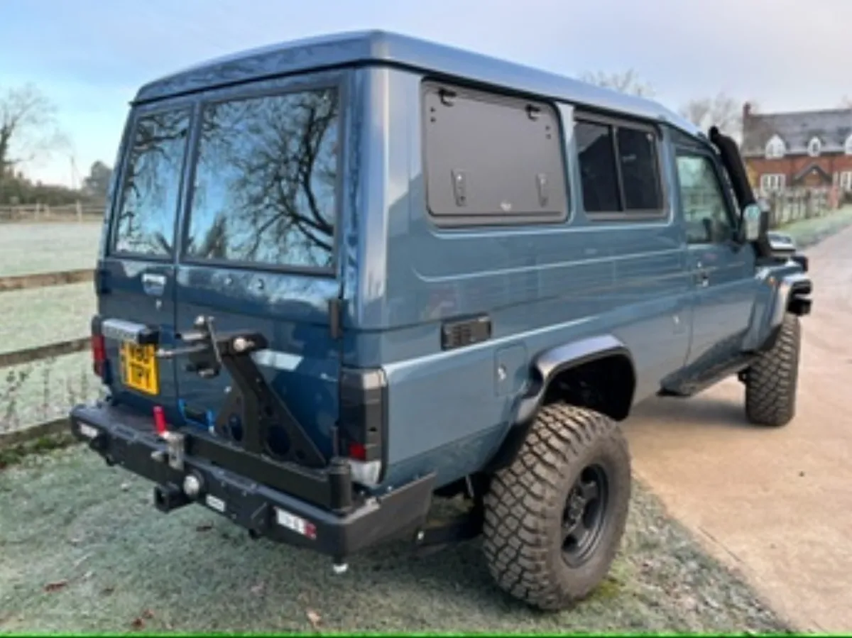 Toyota Landcruiser 76 Troopy build by Overland Services