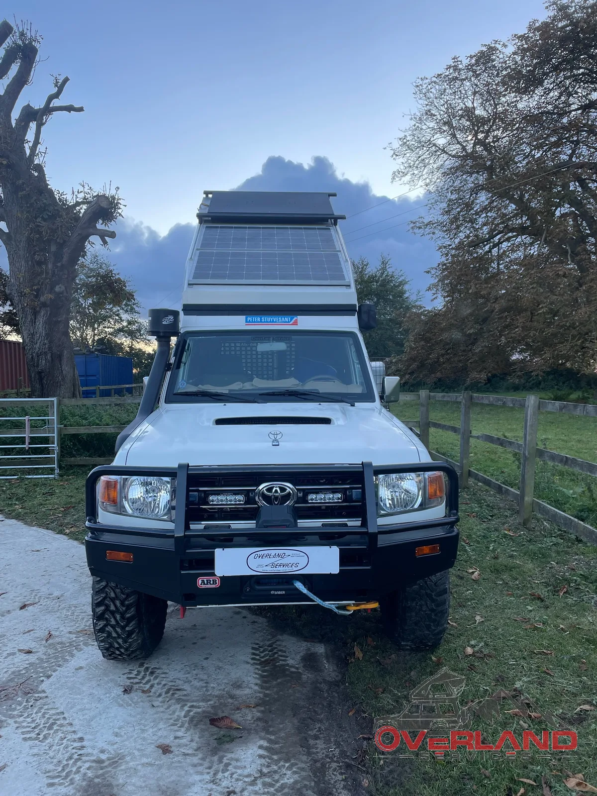 Toyota Landcruiser 78 Troopy build by Overland Services
