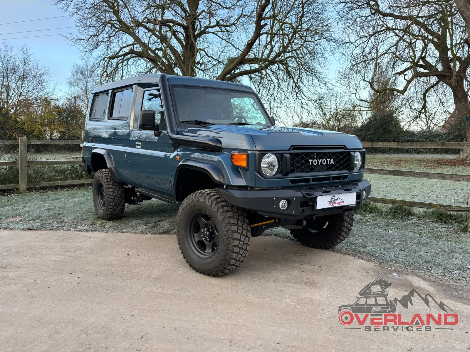Toyota Landcruiser 78 Troopy build by Overland Services