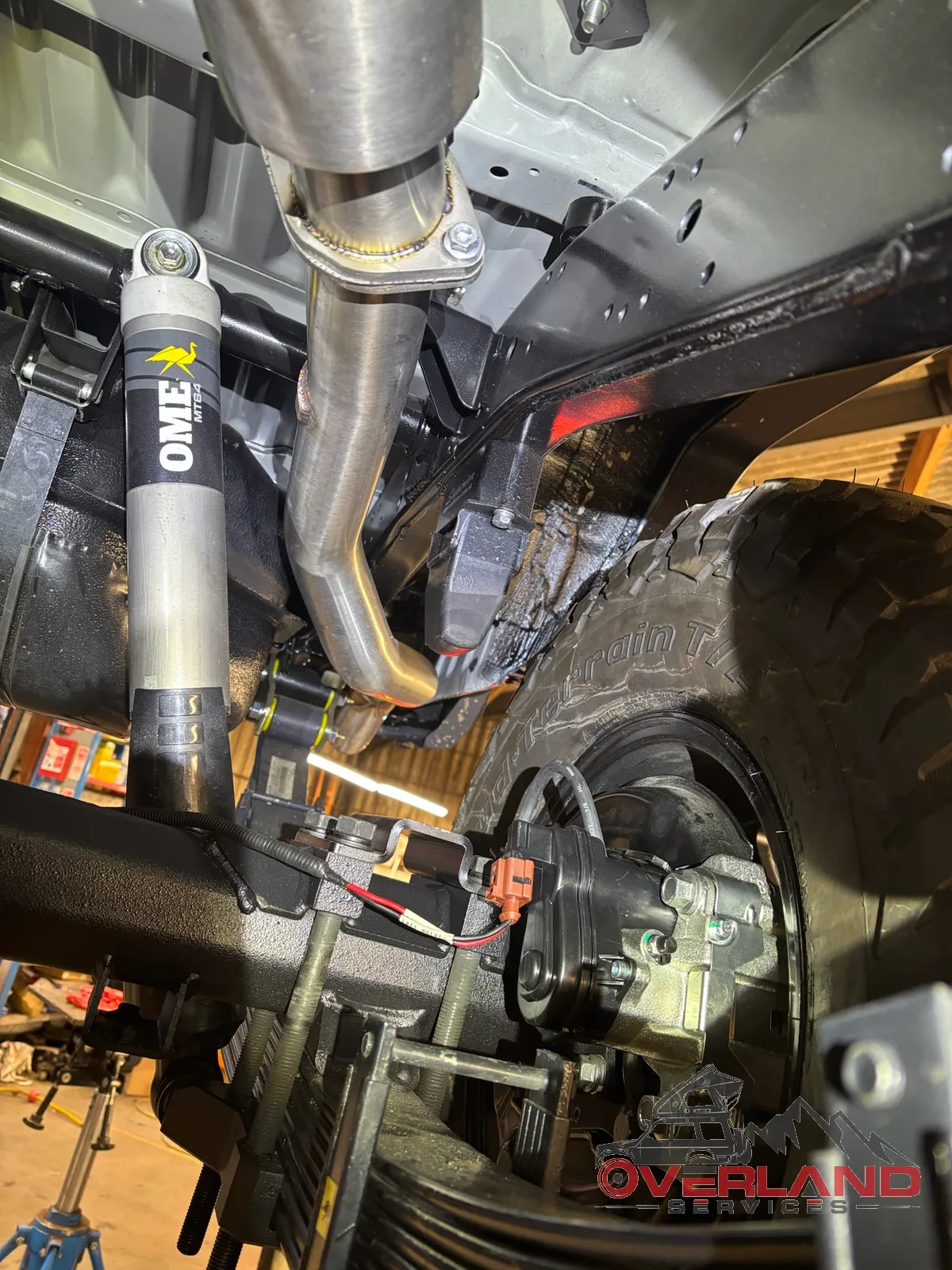 Toyota Landcruiser 78 Troopy build by Overland Services