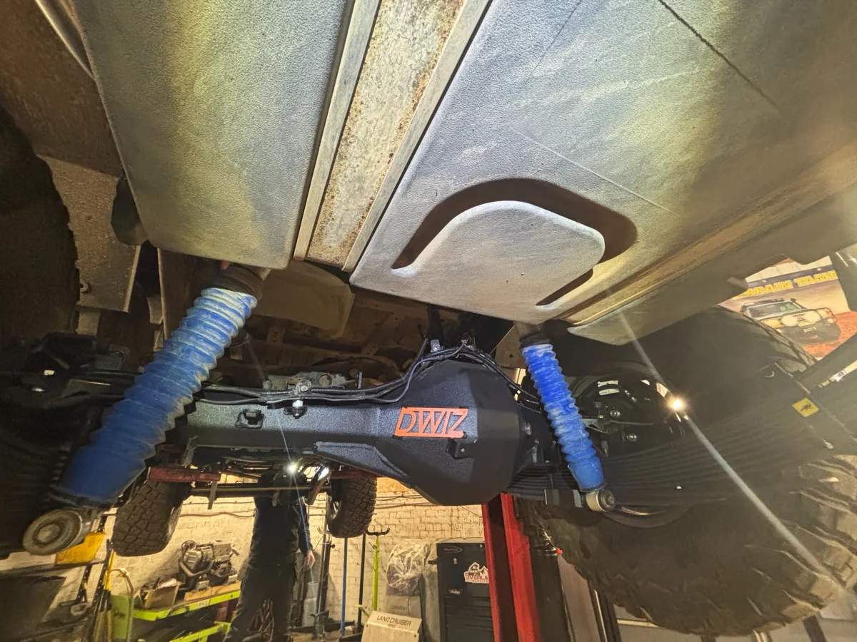 Toyota Landcruiser 79 build by Overland Services