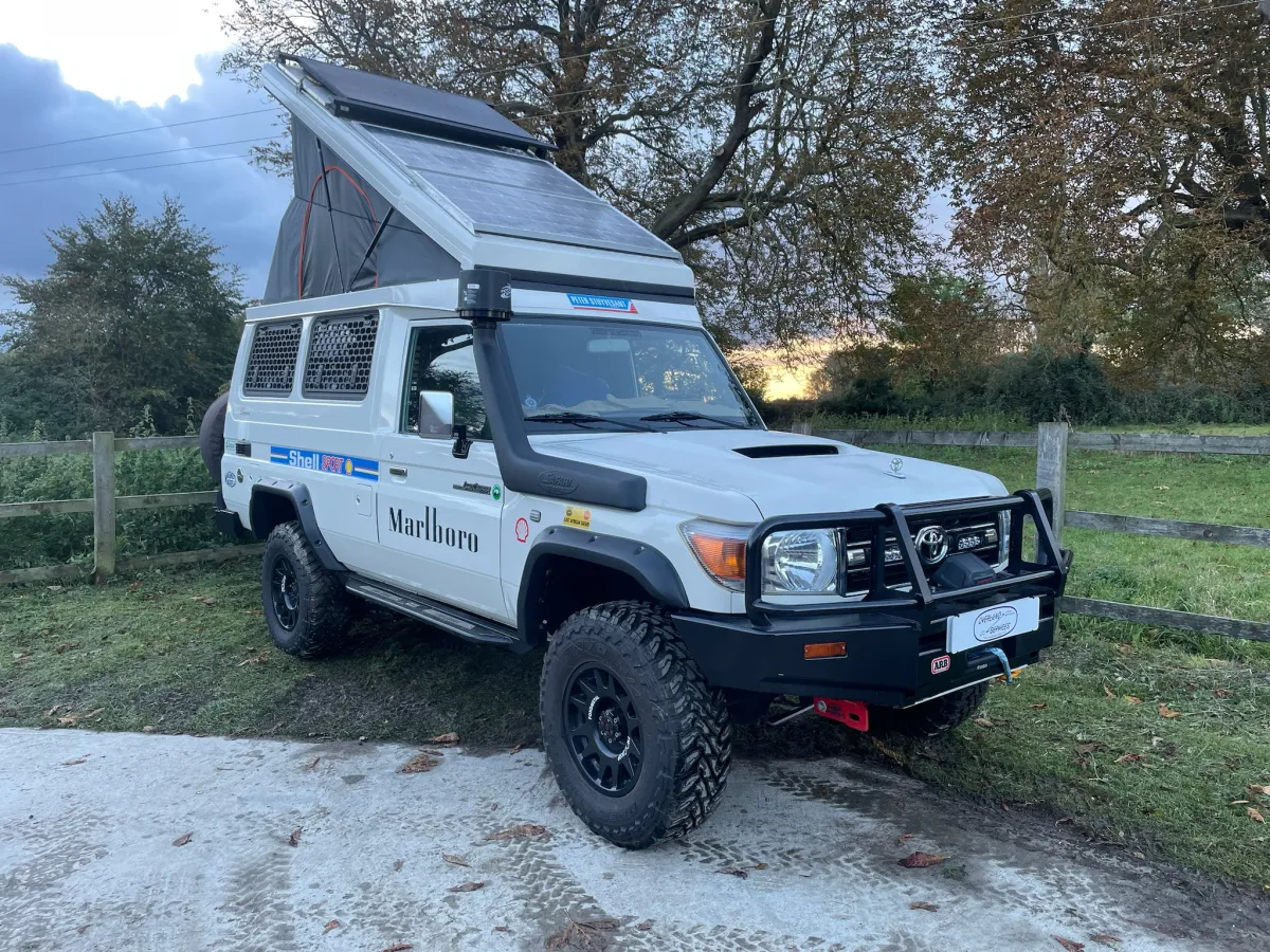 Toyota Landcruiser 76 build by Overland Services