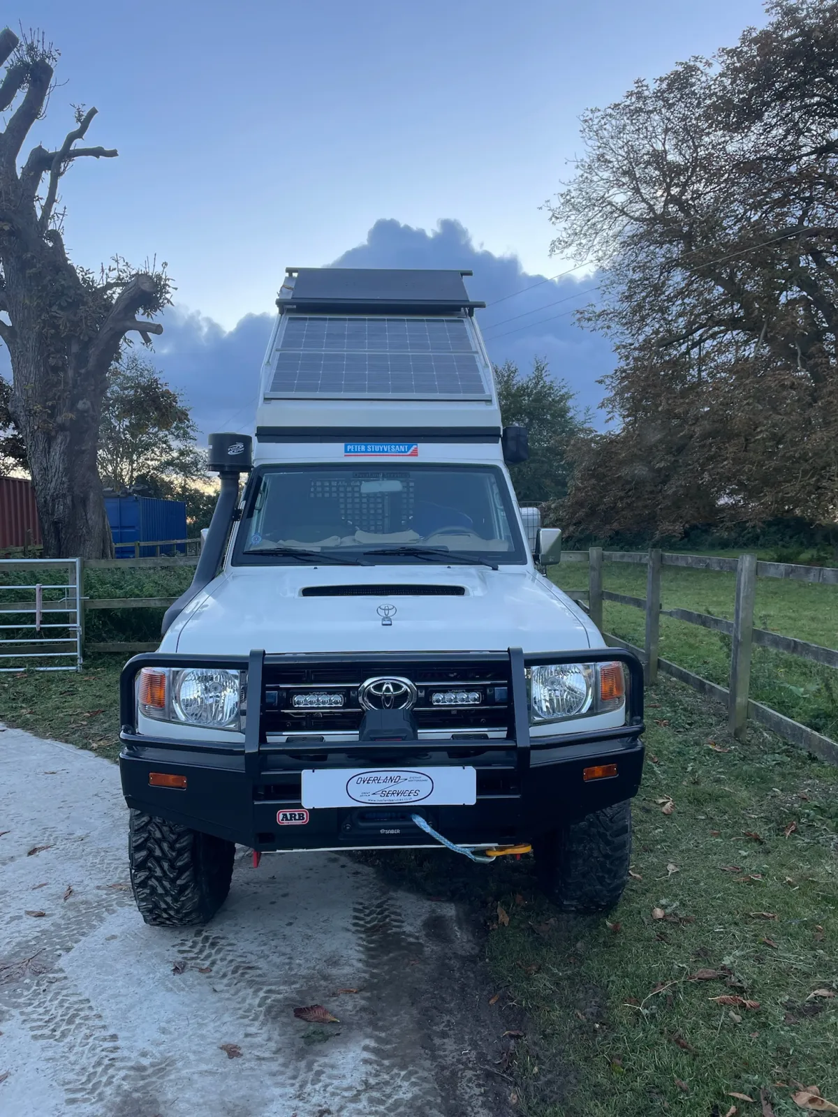 Toyota Landcruiser 76 build by Overland Services
