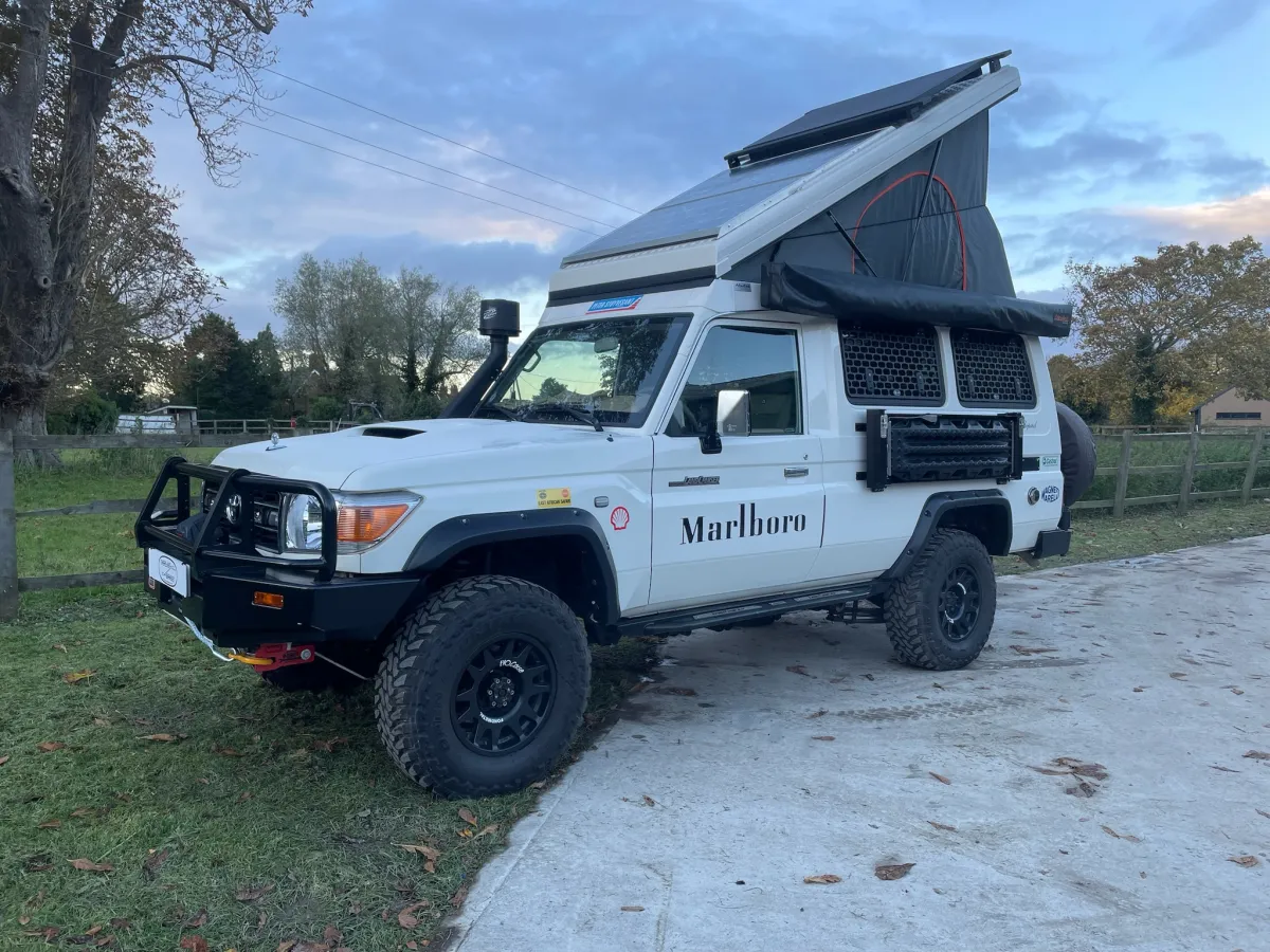 Toyota Landcruiser 76 build by Overland Services